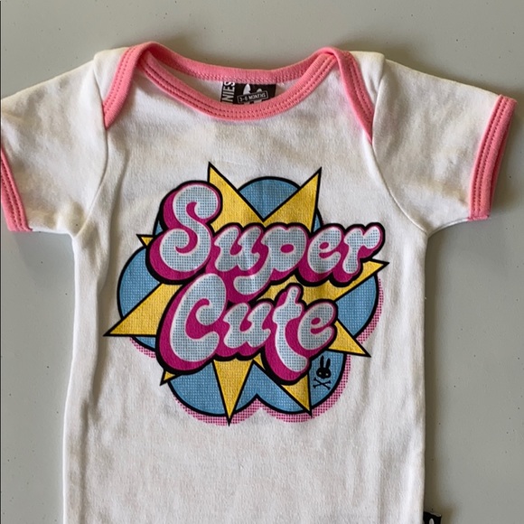 Baby romper Super Cute print size 3-6M - Picture 2 of 3